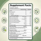 Sonicific Green Gummies – Zero Sugar Super Greens & Antioxidants, Green Apple Flavor, 60 Gummies