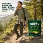 Sonicific Green Gummies – Zero Sugar Super Greens & Antioxidants, Green Apple Flavor, 60 Gummies