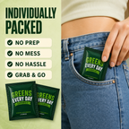 Sonicific Green Gummies – Zero Sugar Super Greens & Antioxidants, Green Apple Flavor, 60 Gummies