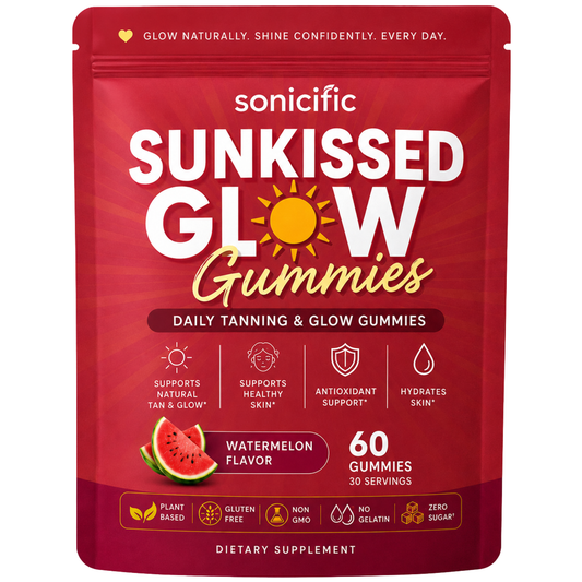 Sonicific Sunkissed Glow Gummies - Daily Tanning & Glow Support