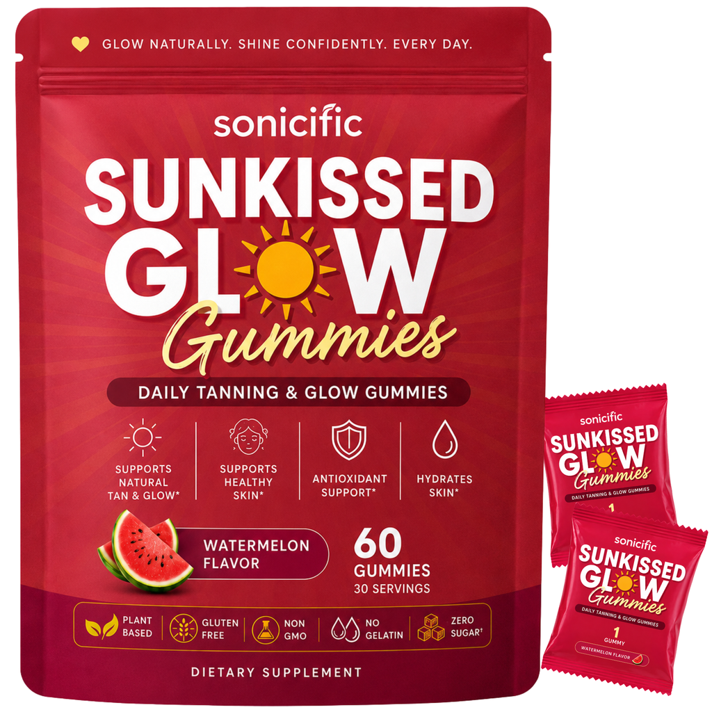Sonicific Sunkissed Glow Gummies - Daily Tanning & Glow Support
